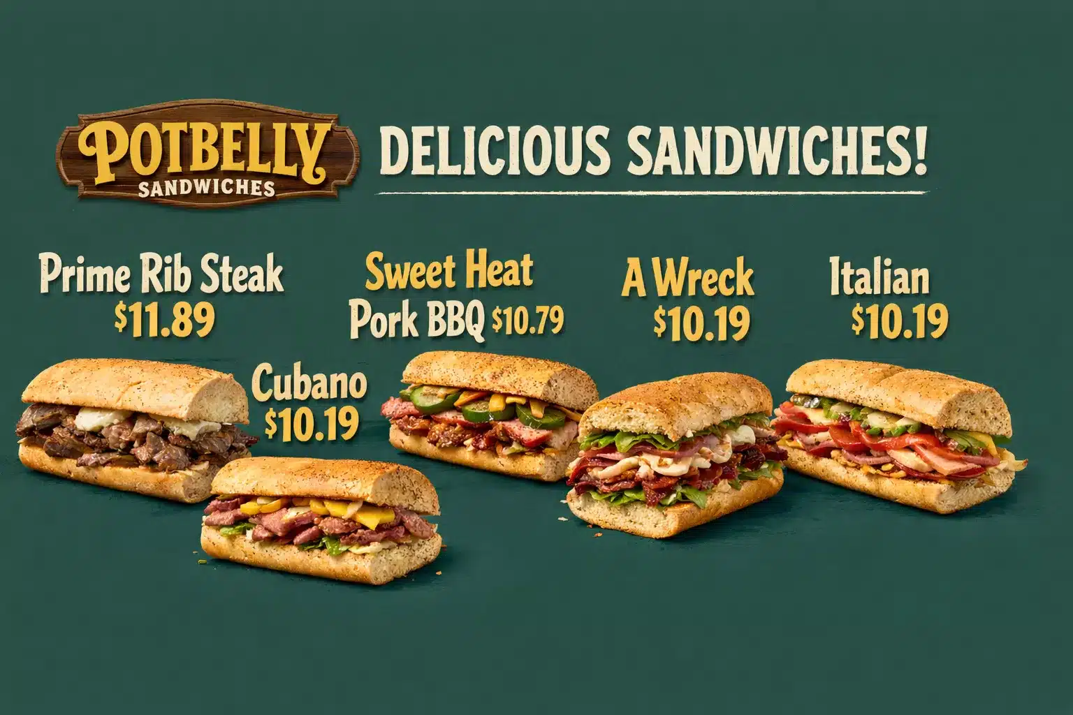 Potbelly Menu.pdf Potbelly Sandwiches Menu Prices (Updated 2026)