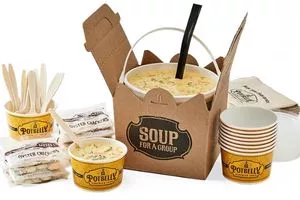 Broccoli Cheddar Soup for a Group