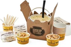 Chicken Pot Pie Soup for a Group